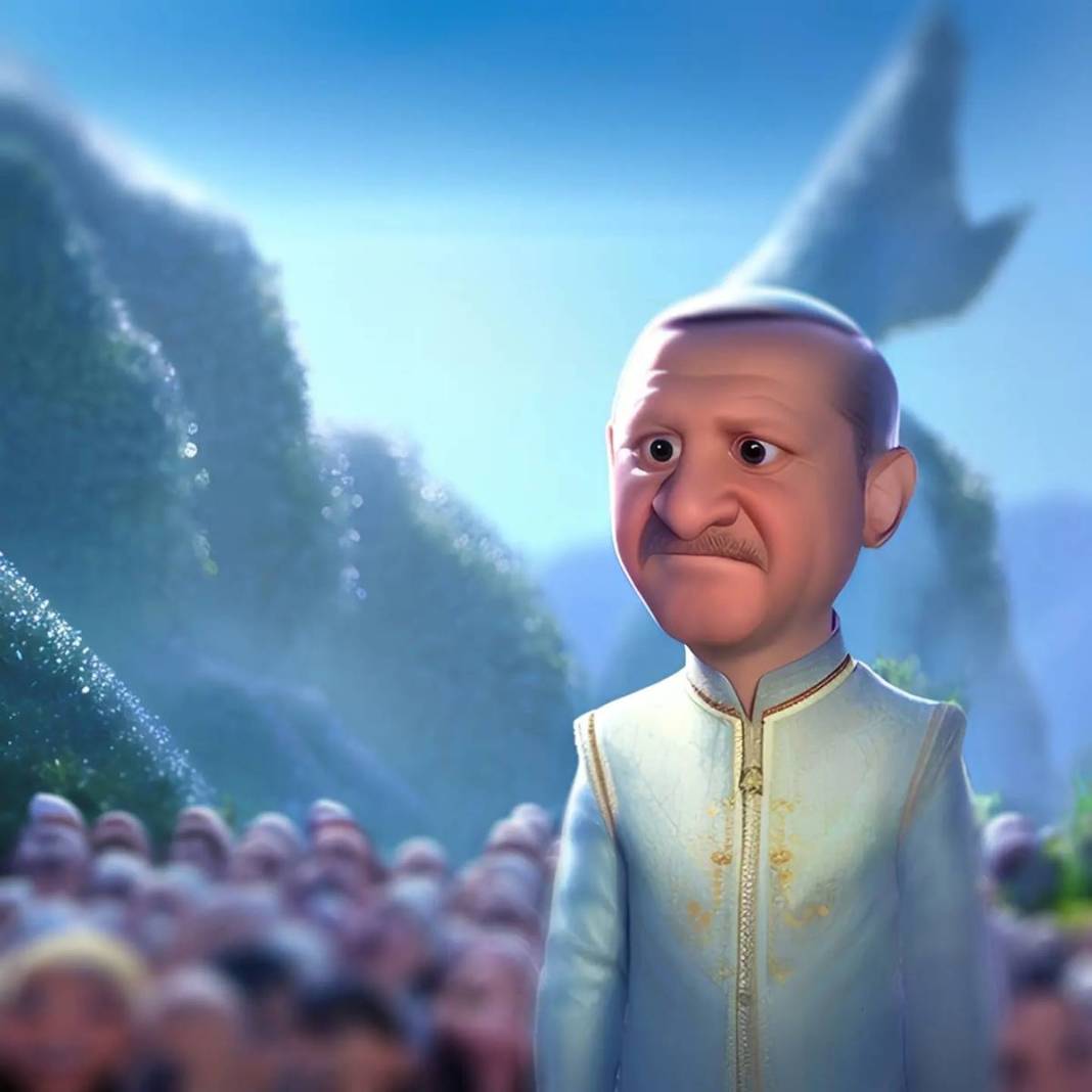 Siyasi liderler, çizgi film karakteri oldu! Yapay zeka ile siyasetin 'Disney' hali 4